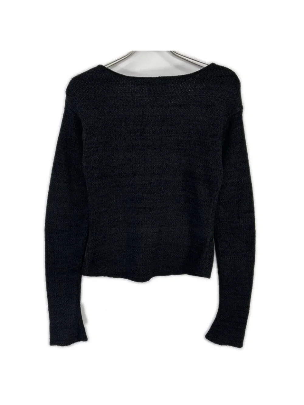 Chanel CC Button Silk Cashmere Knit Cardigan 38